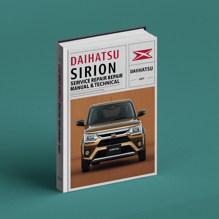 DAIHATSU SIRION Service Repair Manual & Technical