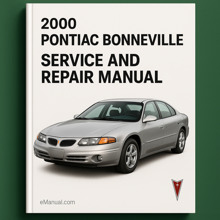 2000 Pontiac Bonneville Manual de servicio y reparación Descargar PDF