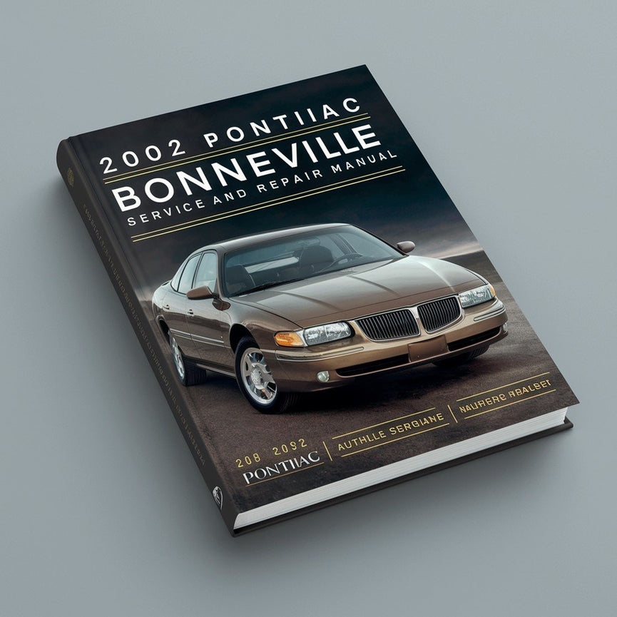 Manual de servicio y reparación de Pontiac Bonneville 2002