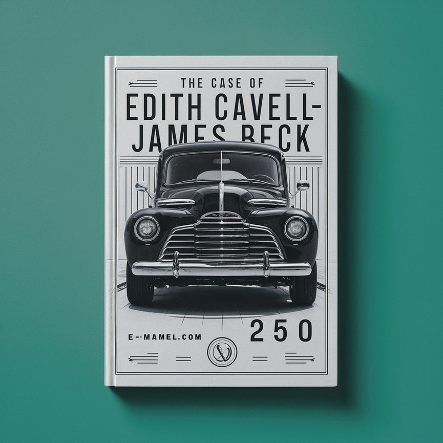 Der Fall Edith Cavell - James Beck