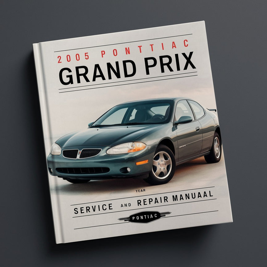 Manual de servicio y reparación del Pontiac Grand Prix 2005