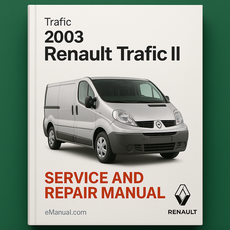 2003 Renault Trafic II Manual de servicio y reparación