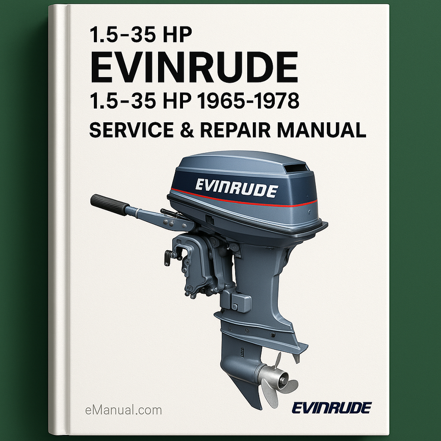 1.5-35 HP Service Repair Manual 1965-1978