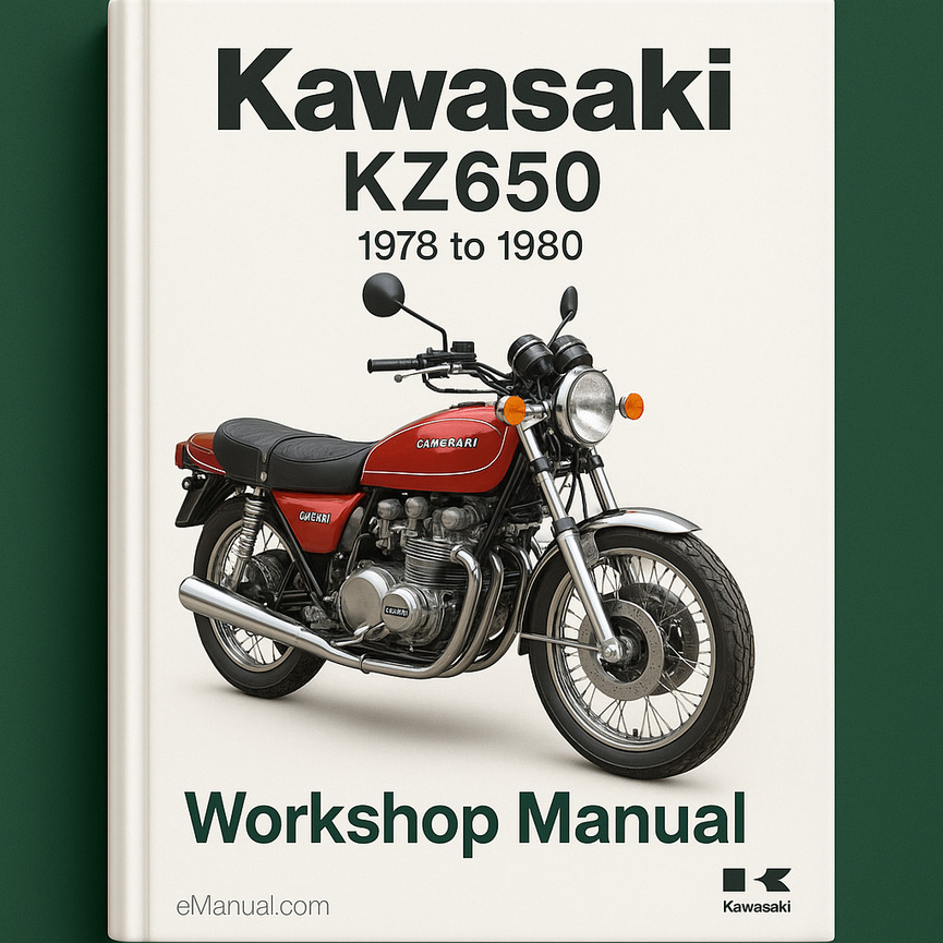 Kawasaki KZ650 1978 to 1980