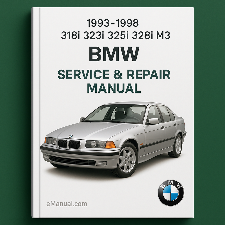 1992-1998 BMW 318i 323i 325i 328i M3 E36 Manual de Servicio y Reparación