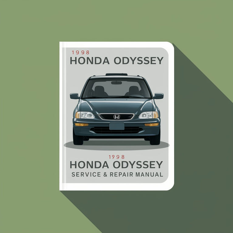 1998 Honda Odyssey Service & Repair Manual