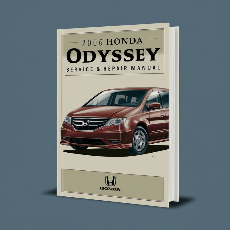 2006 Honda Odyssey Service & Repair Manual