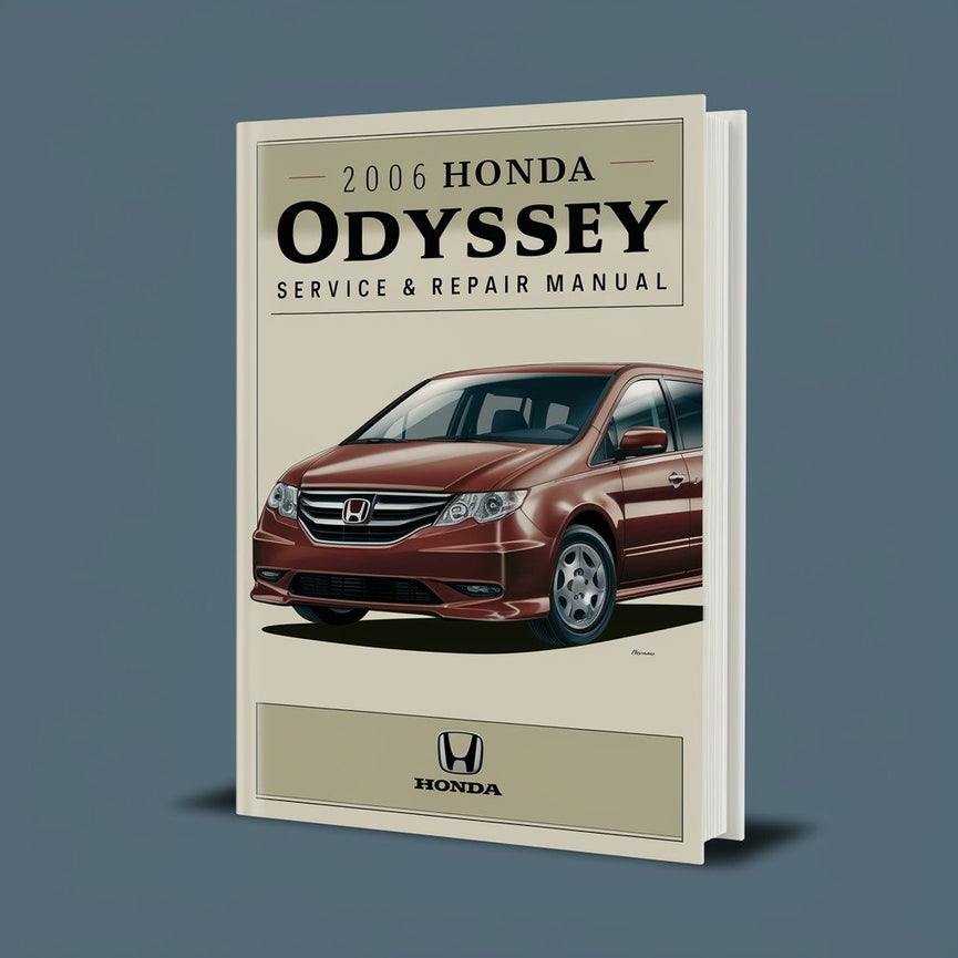 2006 Honda Odyssey Manual de servicio y reparación