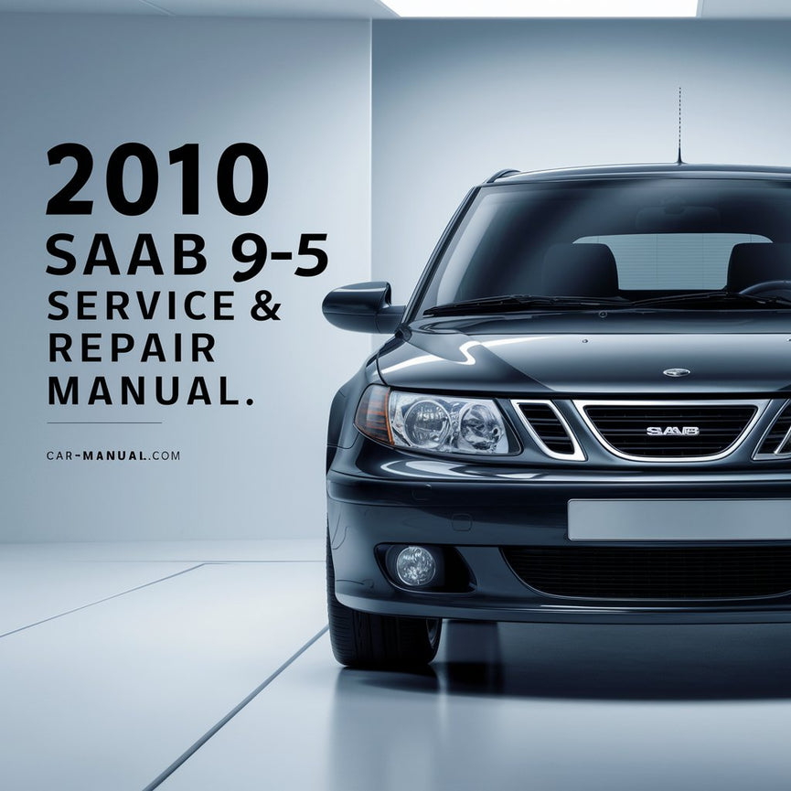 2010 Saab 9-5 Manual de servicio y reparación Descargar PDF