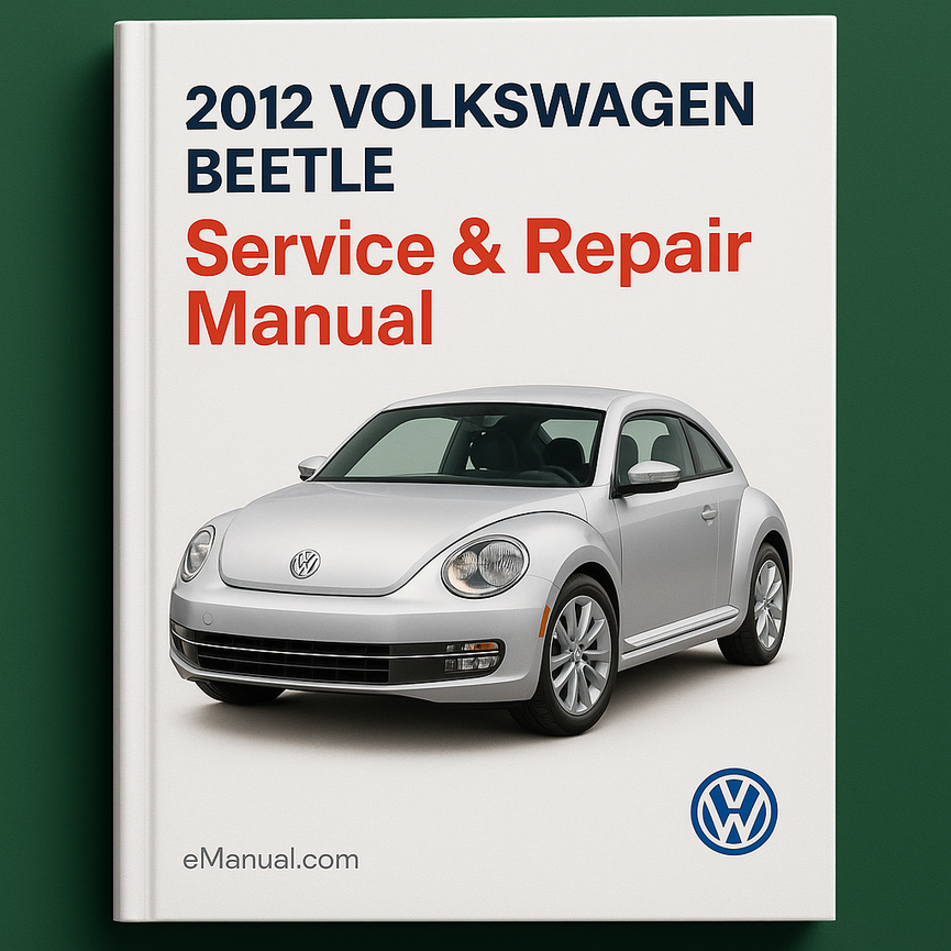 2012 Volkswagen Beetle Service & Repair Manual
