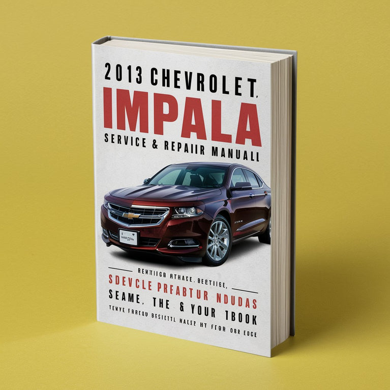 2013 Chevrolet Impala Service & Repair Manual