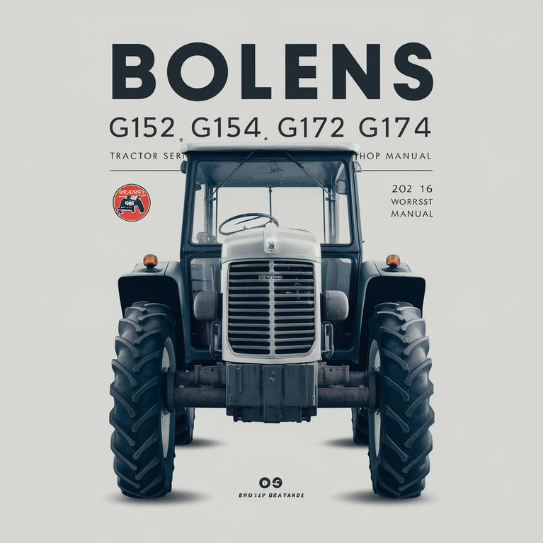 Bolens G152 G154 G172 G174 Tractor Service Repair Workshop Manual