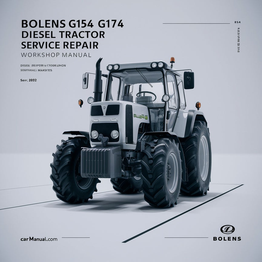 Bolens G152 G154 G172 G174 Diesel Tractor Service Repair Workshop Manual