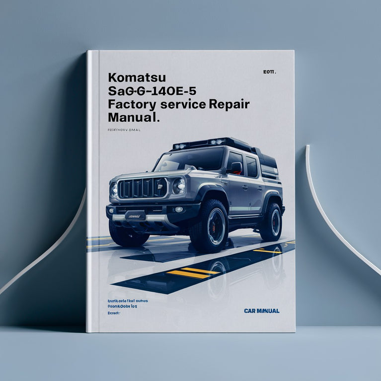 Komatsu SAA6D140E-5 Factory Service Repair Manual