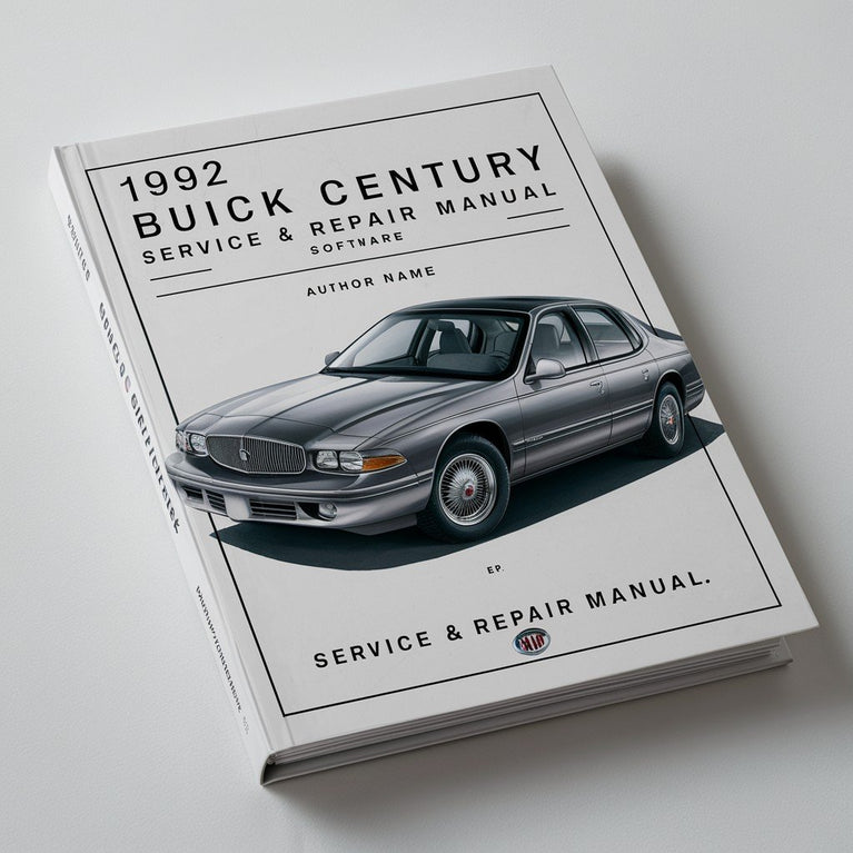 1992 Buick Century Service & Repair Manual Software PDF Download