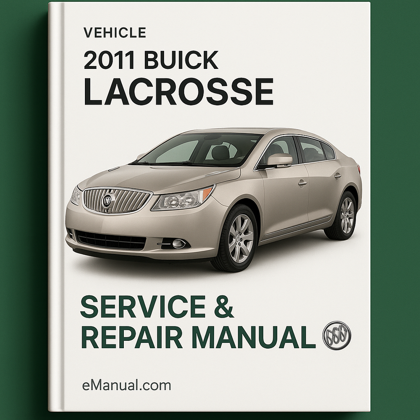 2011 Buick Lacrosse Service & Repair Manual Software