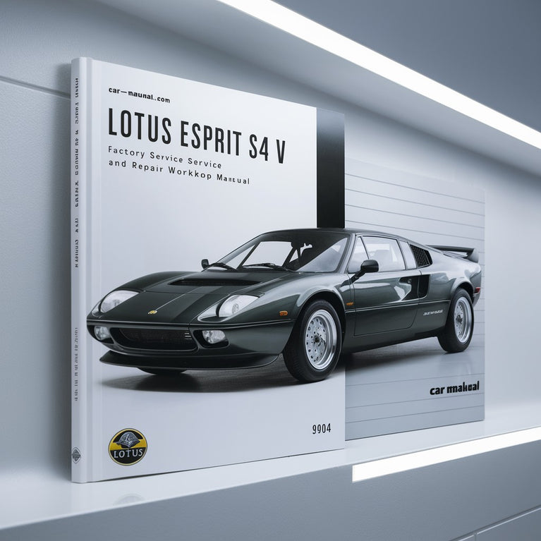 Lotus Esprit S4 V 1993-2004 Factory Service and Repair Workshop Manual