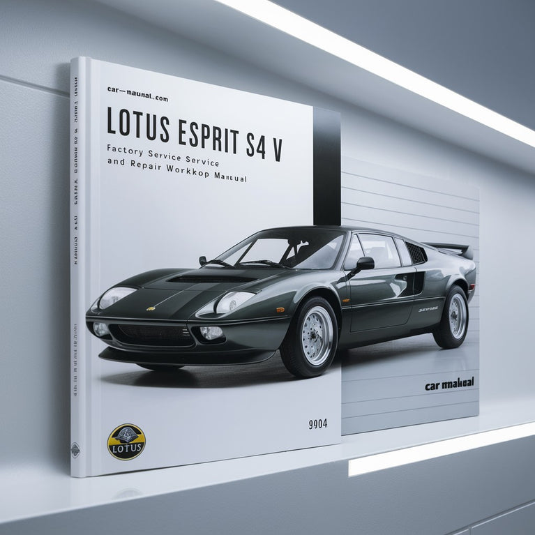 Lotus Esprit S4 V 1993-2004 Factory Service and Repair Workshop Manual PDF Download