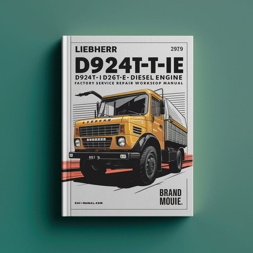 Liebherr D924t-e D924ti-e D926t-e D926ti-e Werkshandbuch für Wartung und Reparatur von Dieselmotoren