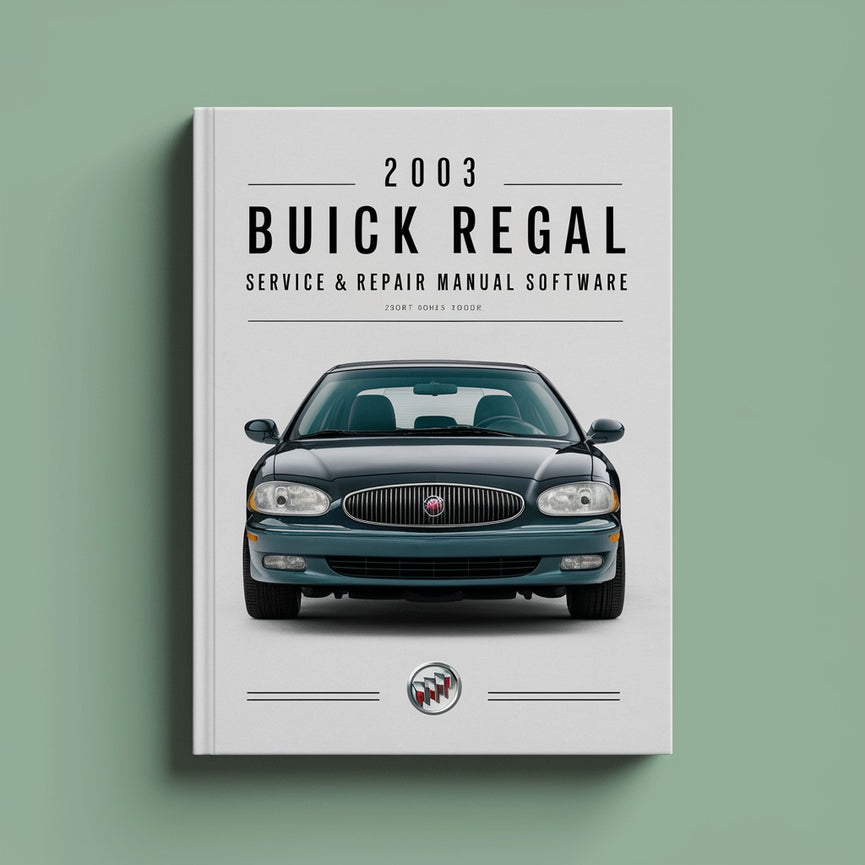 Software del manual de servicio y reparación del Buick Regal 2003 Descargar PDF