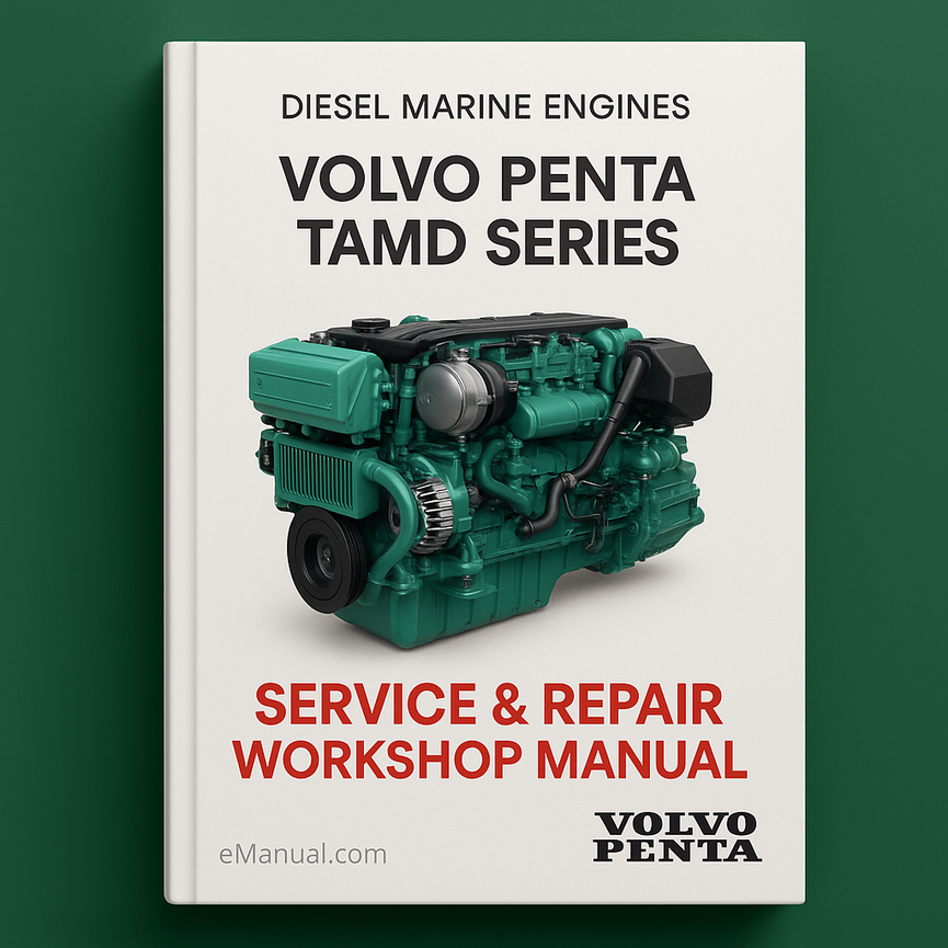 Volvo Penta TAMD Series Diesel Marine Engines Service Repair Workshop Manual