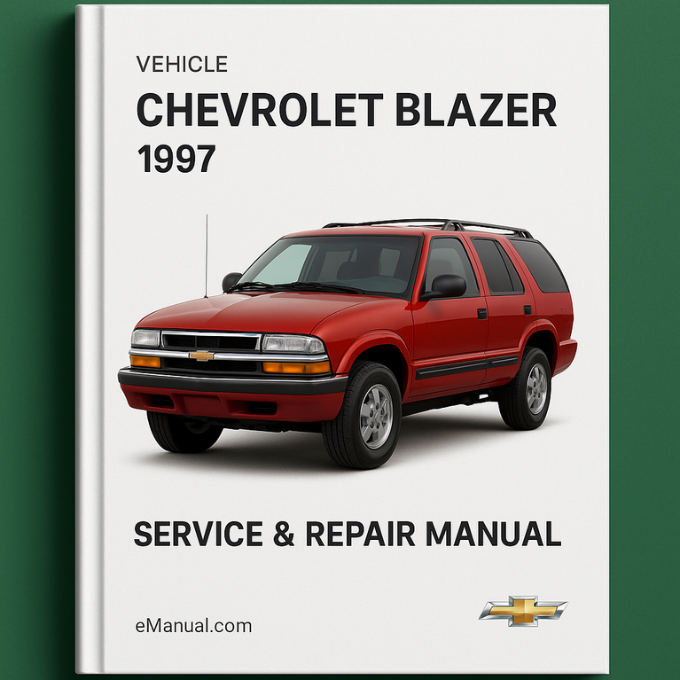 1997 Chevrolet Blazer Service- und Reparaturhandbuch-Software PDF-Download