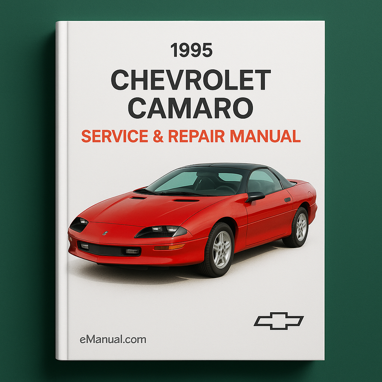 Software del manual de servicio y reparación de Chevrolet Camaro 1995