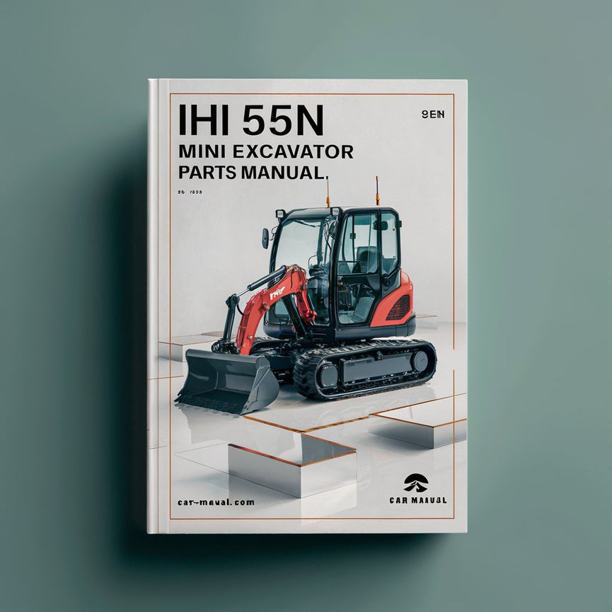 Manual de piezas de la miniexcavadora IHI 55N Descargar PDF