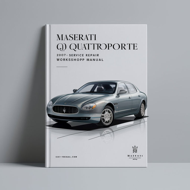 Maserati QP Quattroporte 2006-2007 Service Repair Workshop Manual PDF Download