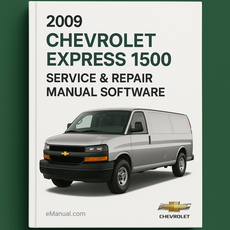 2009 Chevrolet Express 1500 Software del manual de servicio y reparación Descargar PDF