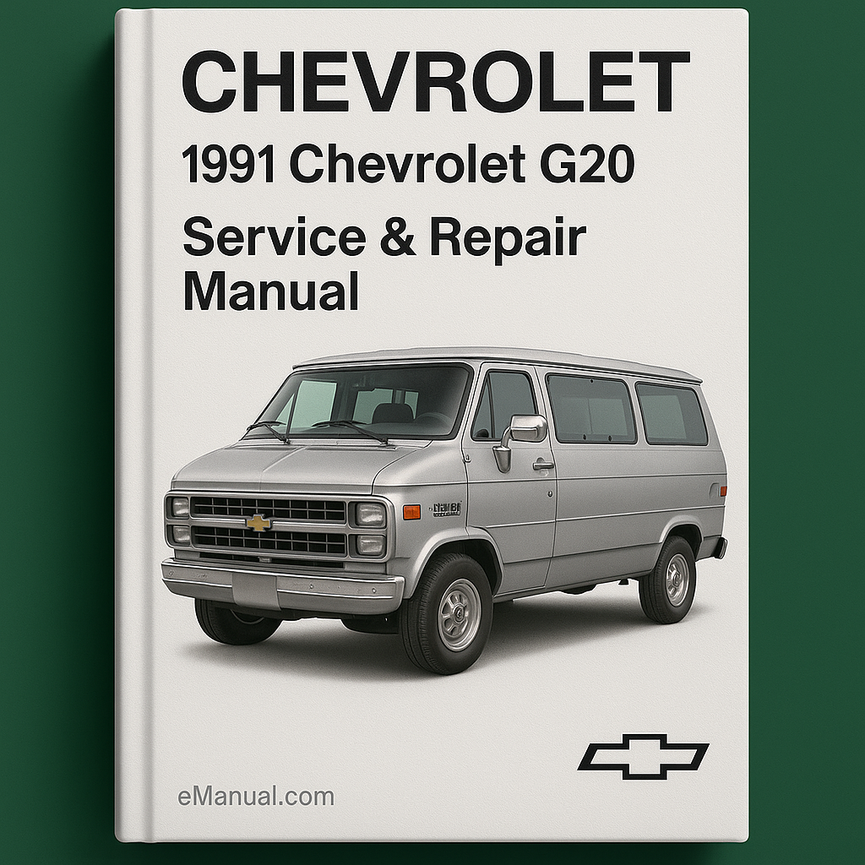 1991 Chevrolet G20 Service & Repair Manual Software