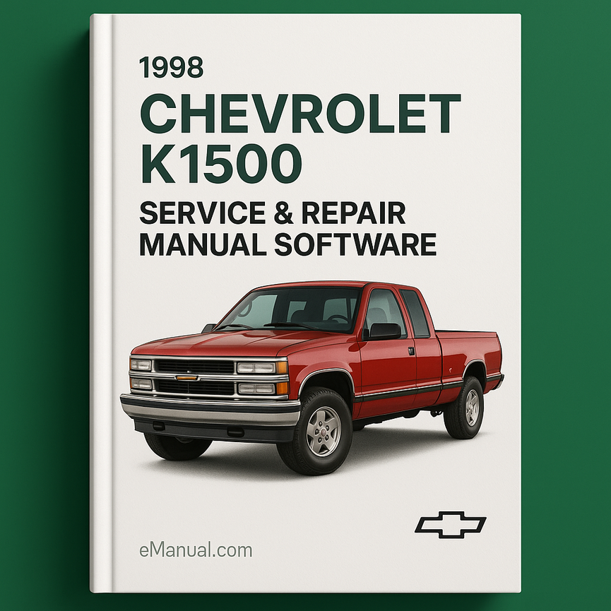 1998 Chevrolet K1500 Service & Repair Manual Software