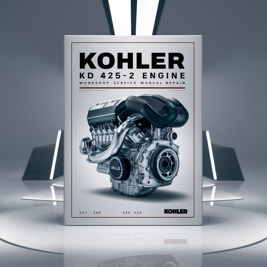 Kohler KD 425-2 Engine Workshop Service Manual Repair PDF Download