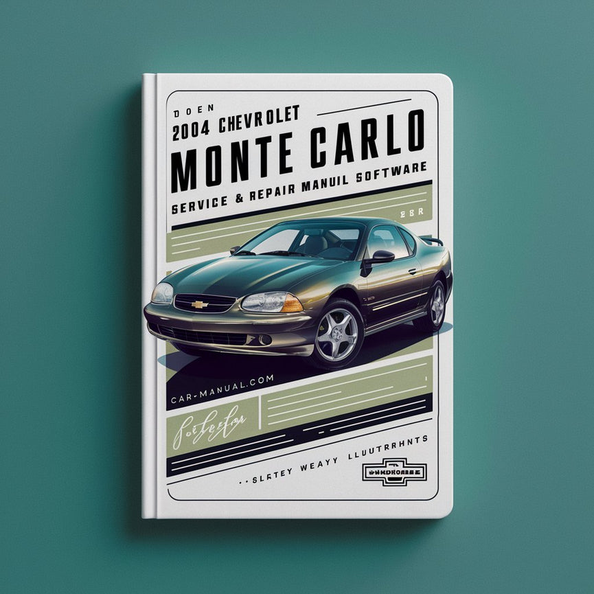 2004 Chevrolet Monte Carlo Manual de servicio y reparación Software Descargar PDF