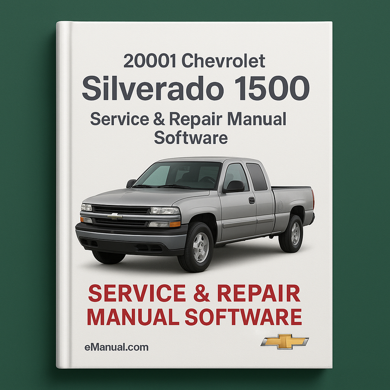 2001 Chevrolet Silverado 1500 Service & Repair Manual Software