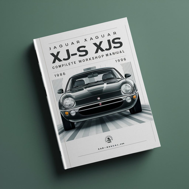Jaguar Xj-s Xjs Complete Workshop Manual 1986-1996 PDF Download