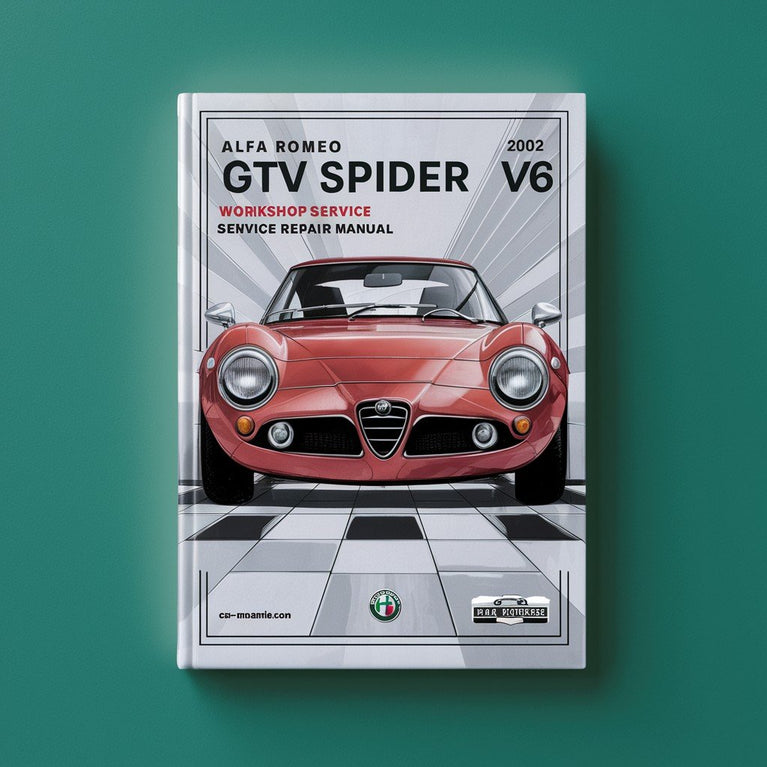 Alfa Romeo GTV SPIDER V6 1996-2002 Workshop Service Repair Manual PDF Download
