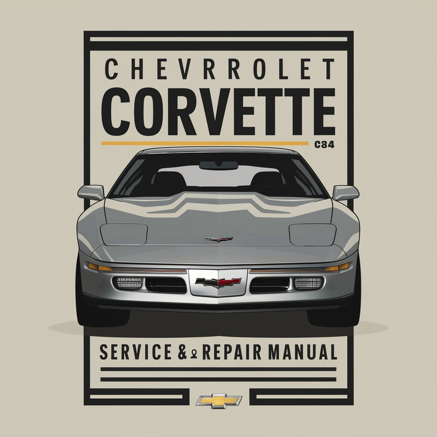 Chevrolet CORVETTE C4 1984-1996 V8 Werkstatthandbuch