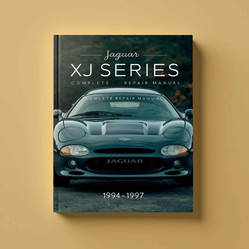 Jaguar Xj-Serie X300 Komplettes Reparaturhandbuch 1994-1997 PDF-Download