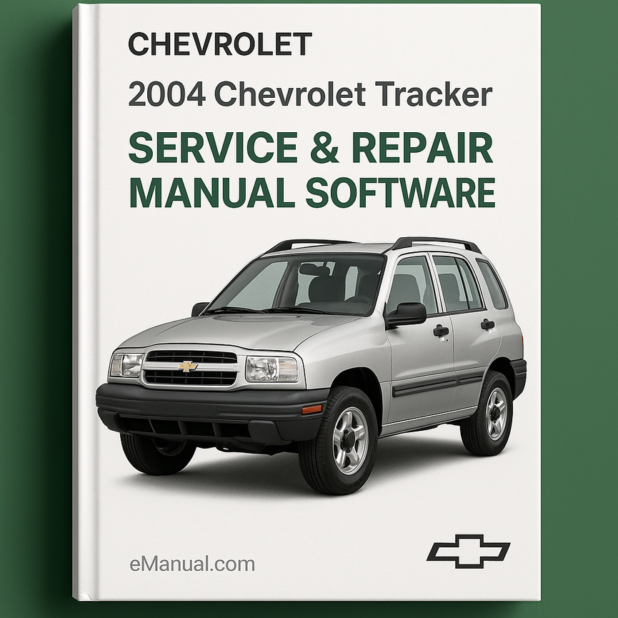 2004 Chevrolet Tracker Service & Repair Manual Software