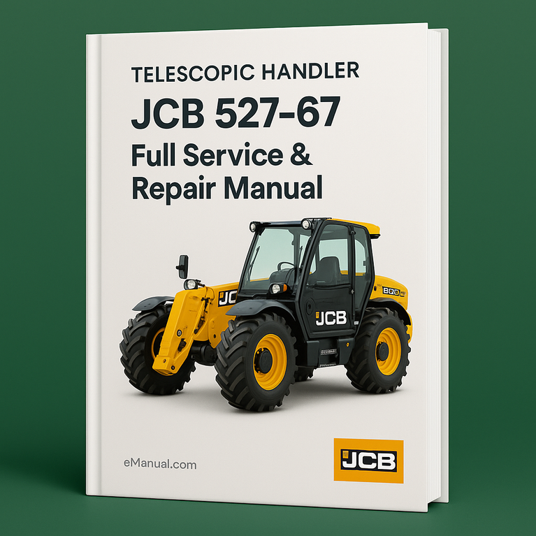 JCB 527-67 Telescopic Handler Full Service Repair Manual