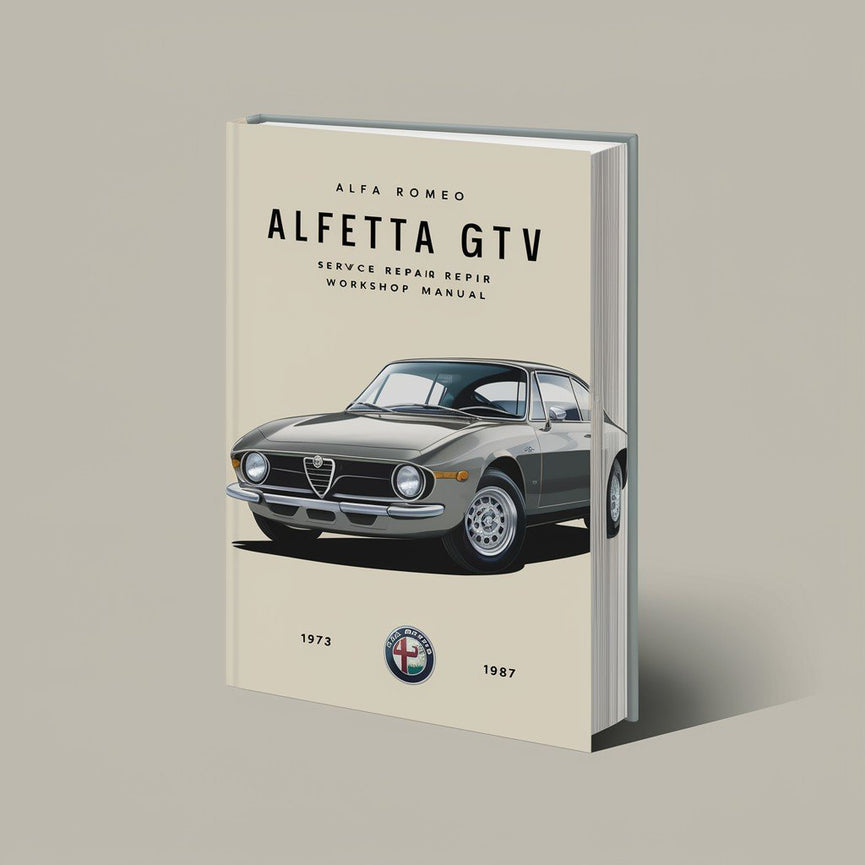 Alfa Romeo Alfetta GTV 1973-1987 Service Repair Workshop Manual PDF Download