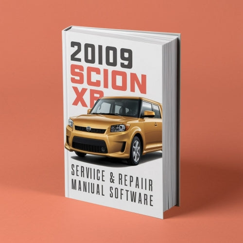 2009 Scion XB Service & Repair Manual Software