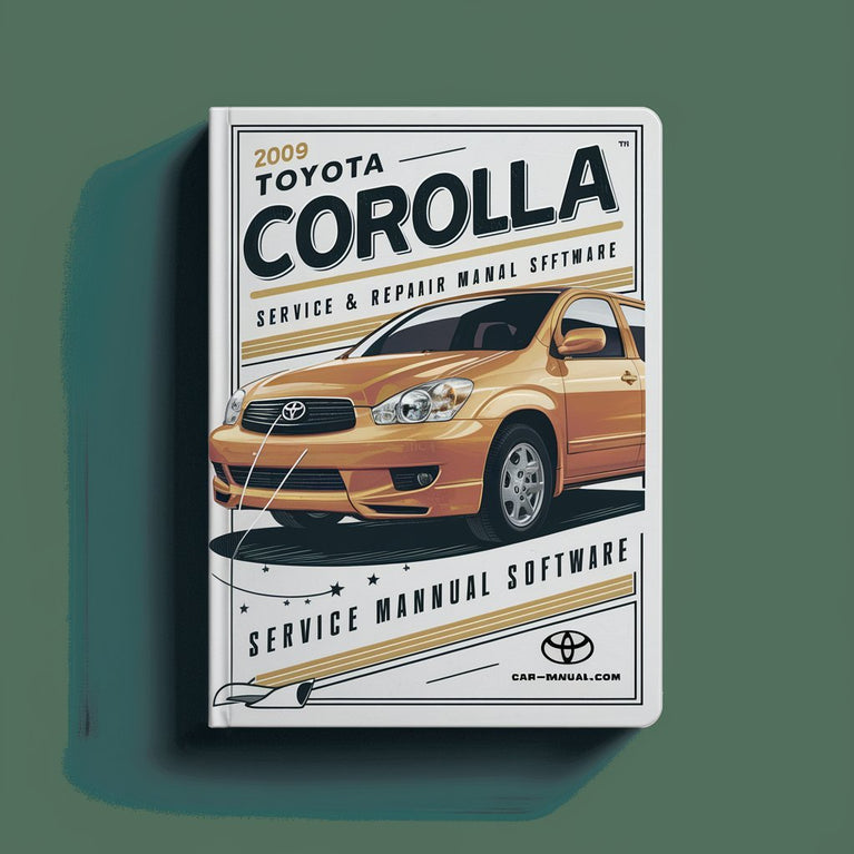 2009 Toyota Corolla Service- und Reparaturhandbuch-Software