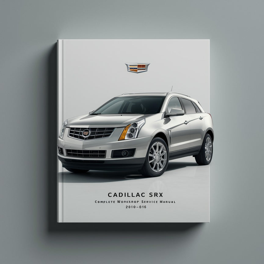 Manual de servicio de taller completo Cadillac Srx 2010-2016