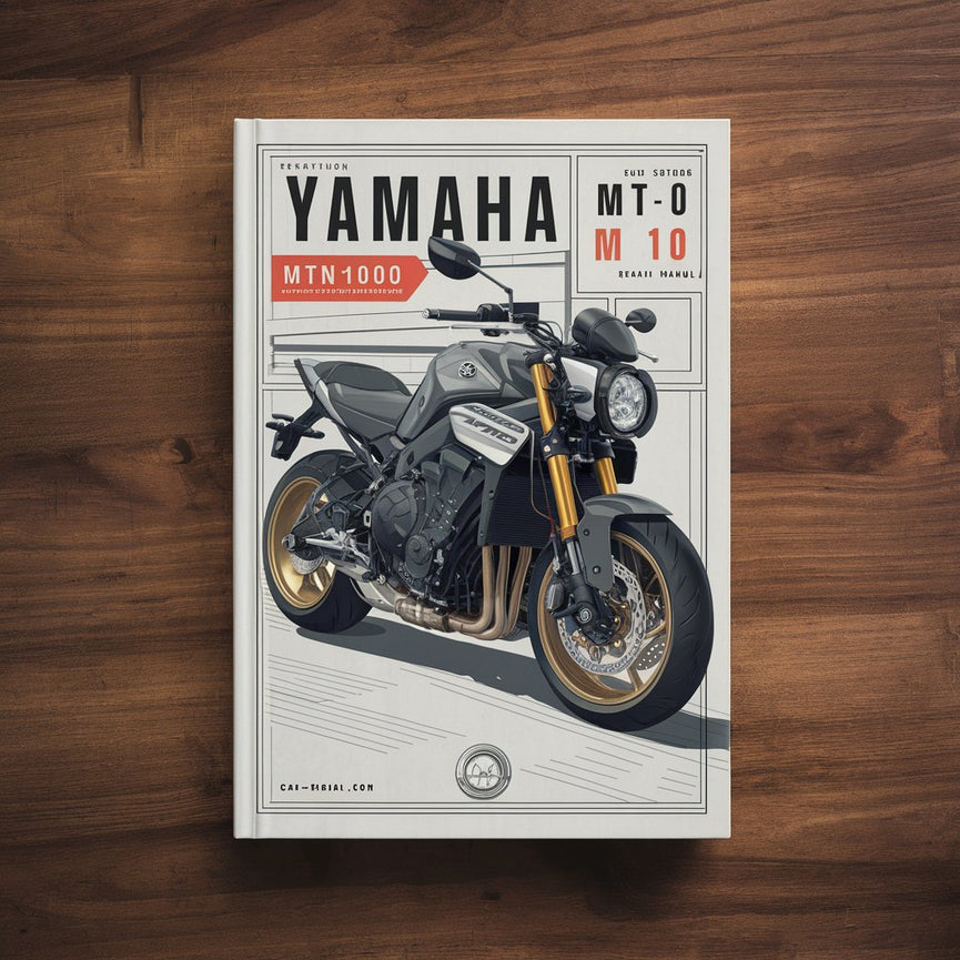 Manual de Servicio Taller Yamaha MT-10 MTN1000 MT 10 BIKE Descargar PDF