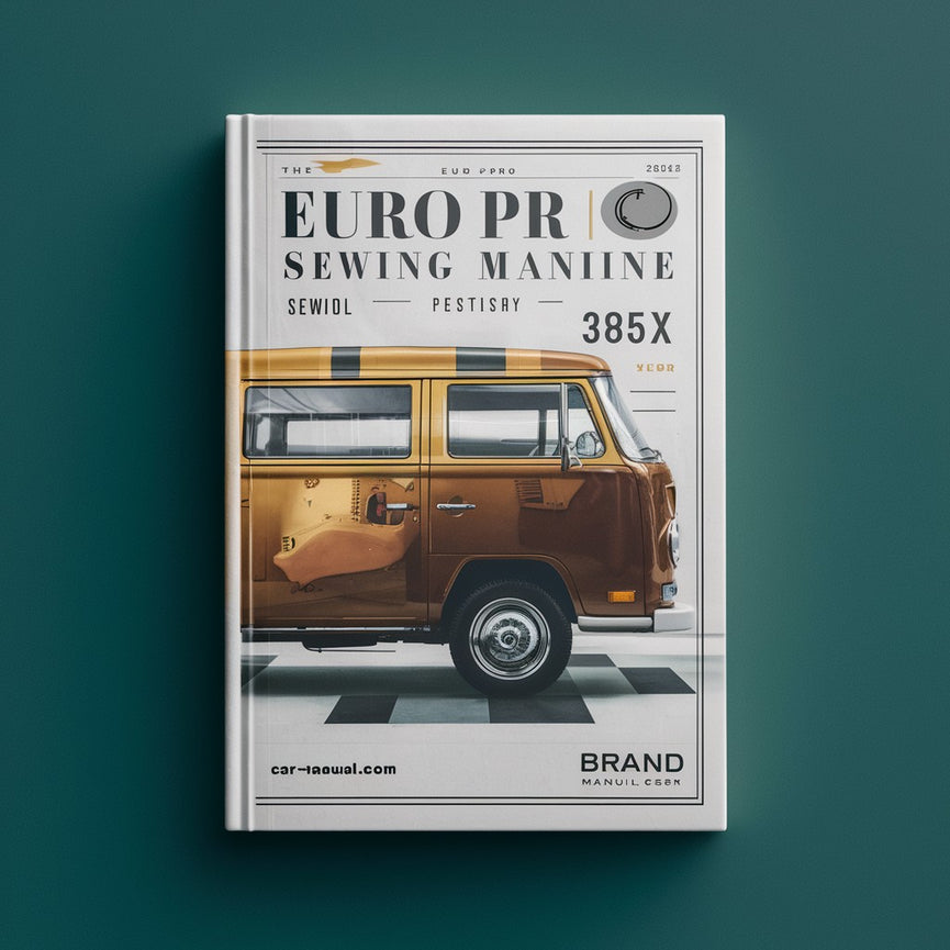 Euro Pro 385X sewing machine Manual