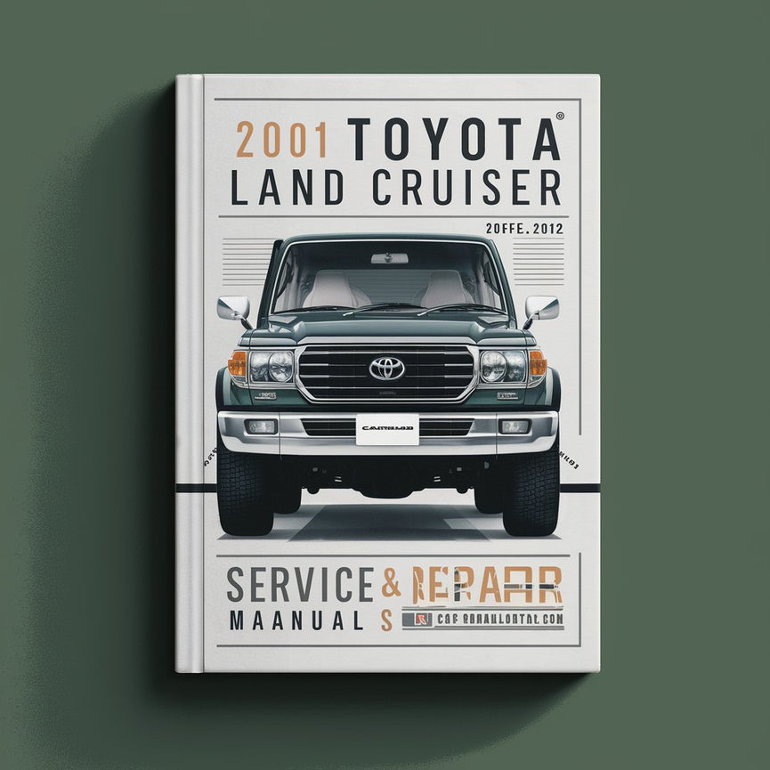 2001 Toyota Land Cruiser Service & Repair Manual Software PDF Download