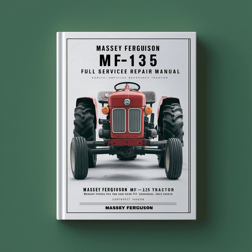 Massey Ferguson MF135 MF-135 Tractor Full Service Repair Manual