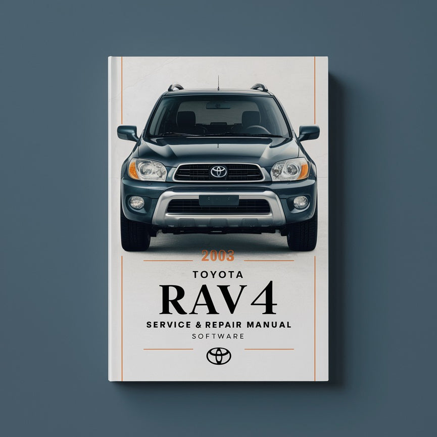 2003 Toyota RAV4 Service & Repair Manual Software